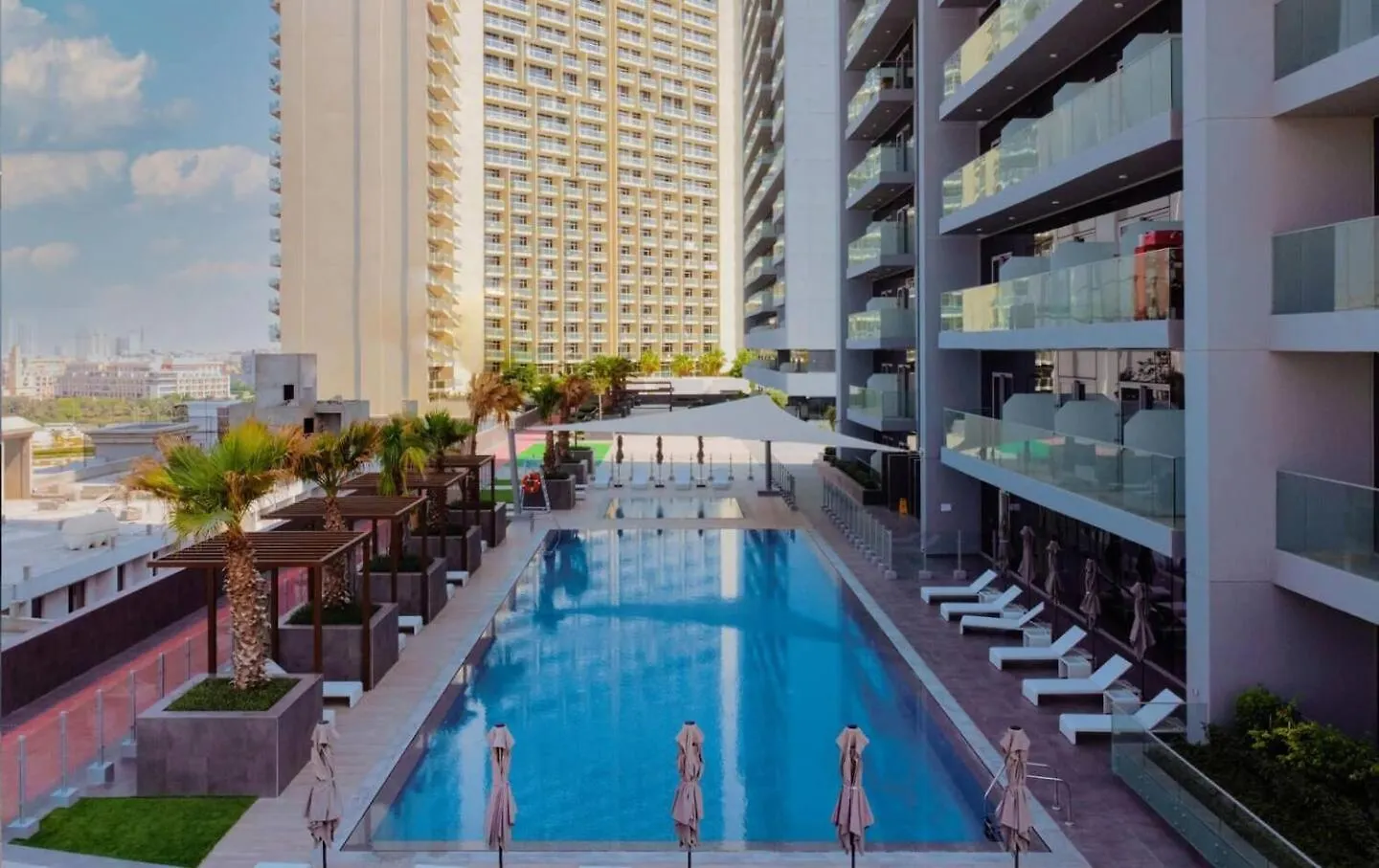 Beautuful 1Br Apartment Balcony Views Of Jvc Dubai Hotels & Parks 0*,
