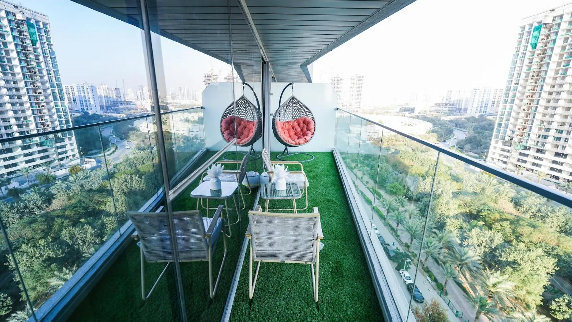 Beautuful 1Br Apartment Balcony Views Of Jvc Dubai Hotels & Parks United Arab Emirates